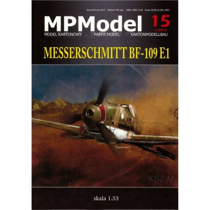 Messerschmitt Bf-109 E1 - MPModel 15