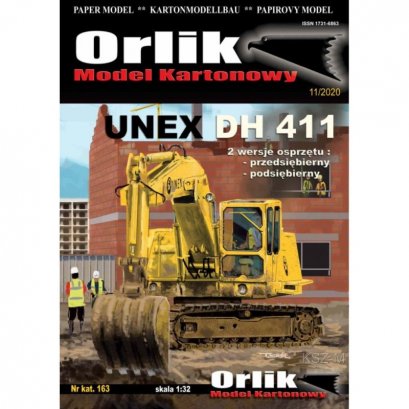 Koparka UNEX DH 411 - Orlik 163