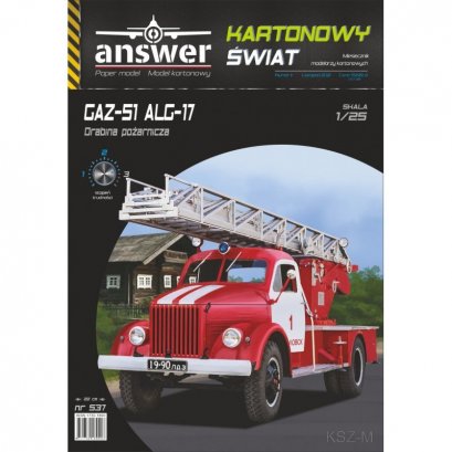 GAZ-51 ALG-17 drabina pożarnicza - Answer 537