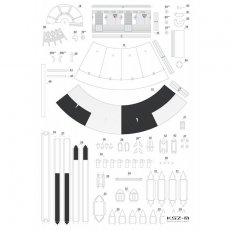 Amerykańska rakieta SATURN V - Sklej Model 2