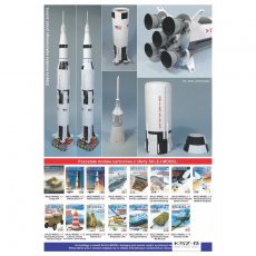 Amerykańska rakieta SATURN V - Sklej Model 2
