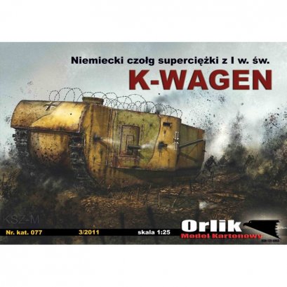 Niemiecki czołg K-Wagen - Orlik 077