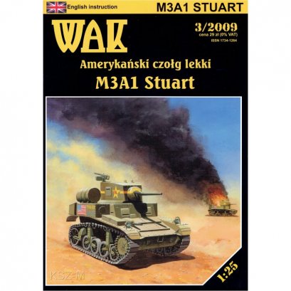 Czołg M3A1 STUART - WAK 3/09