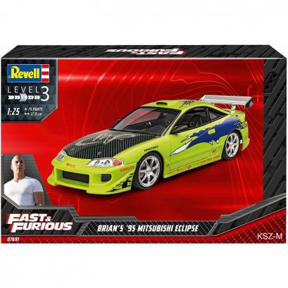 Mitsubishi Eclipse '95 Brian's - Fast & Furious - REVELL 07691