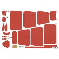 Niemiecki okręt TSINGTAU - Modelik 36/08