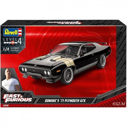 Plymouth GTX 1971 Dominic's - Fast & Furious - REVELL 07692