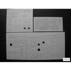 Wręgi, koła do Jak-1b - Modelik 19/11