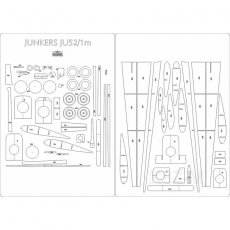Szkielet do Junkers Ju 52/1m z MPModel 71