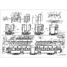 Tramwaj 102Na z 1970r. - Modelik 28/10