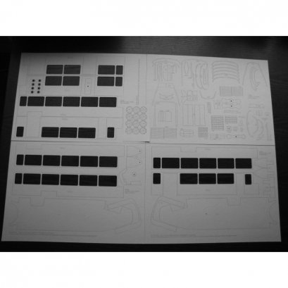 Szkielet, detale do tramwaju 102Na - Modelik 28/10