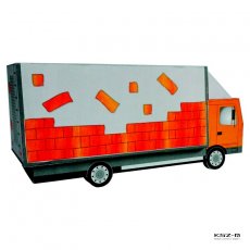 Ciężarówka DAF i Toyota Avensis - JSC 804