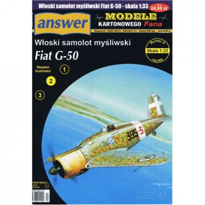 Samolot Fiat G-50 - Answer 5/08