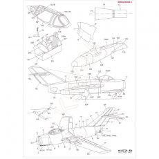 MiG-15 bis "Fagot" - Hobby Model 102