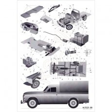 FSO 201 WARSZAWA PICK-UP - Modelik 6/08