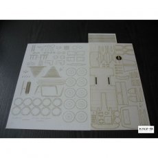 Szkielet do FSO 201 Warszawa pick-up - Modelik 6/08