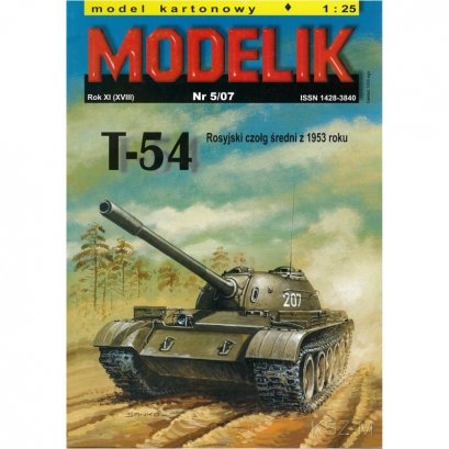 Czołg T-54 - Modelik 5/07
