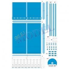 Amerykańska rakieta Delta III - Sklej Model 18