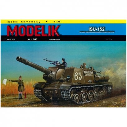 Działo samobieżne ISU-152 - Modelik 12/05