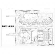 Działo samobieżne ISU-152 - Modelik 12/05