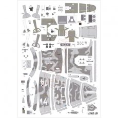 Myśliwiec Messerschmitt Bf-109 - Modelik 17/06