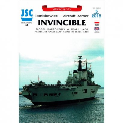 Brytyjski lotniskowiec INVINCIBLE - JSC 61