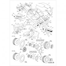 Bolid Ferrari F2001 - Orlik 118