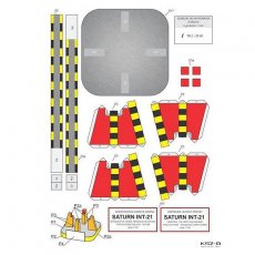 Rakieta SATURN V - SKYLAB - Sklej Model 7