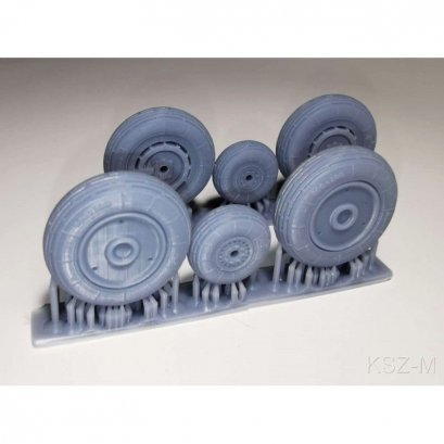 Koła do MiG-21 BIS/MF/UM - Angraf, MS Model