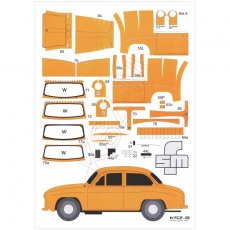 Samochód FSM Syrena 105 L - Modelik 17/08