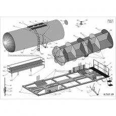 Wagon-cysterna kolejowa 406Ra - Modelik 18/12
