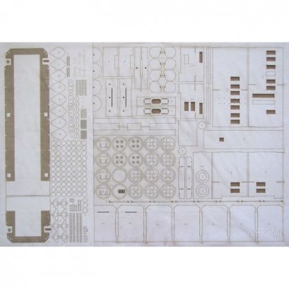 Szkielet, koła do lokomotywy T448p - Modelik 15/15