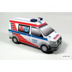 Ambulans sanitarny - Sklej Model nr 16