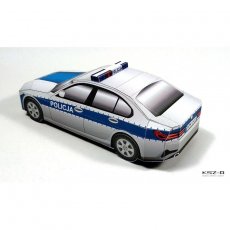 Radiowóz policyjny - grupa SPEED - Sklej Model nr 19