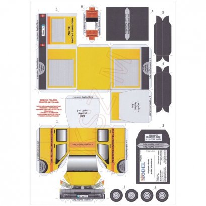 Pogotowie Gazowe - Sklej Model nr 20