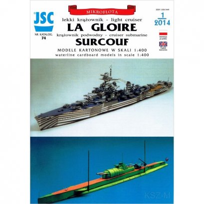 Francuski krążownik LA GLOIRE - JSC-074