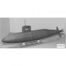 Okręt podwodny USS ALBACORE - Modelik 11/12
