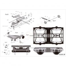 Wagon platforma 401 Zb - Angraf 6/10
