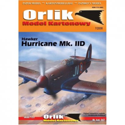 Samolot Hurricane Mk II D - Orlik 047