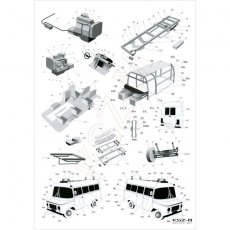Karetka Nysa 522 karetka - Modelik 6/07