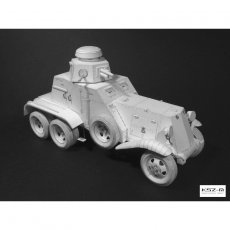 Samochód pancerny BA-27M - Modelik 1/11
