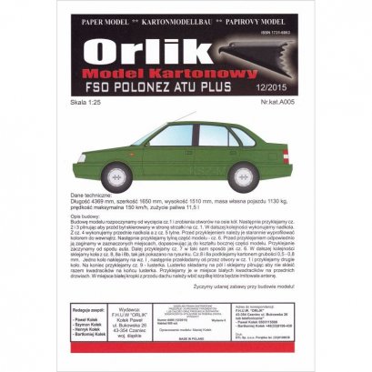FSO Polonez ATU PLUS  - Orlik A005