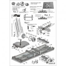Wagon-platforma wąskotorowa - Modelik 15/16