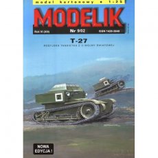 Rosyjska tankietka T-27 - Modelik 9/02