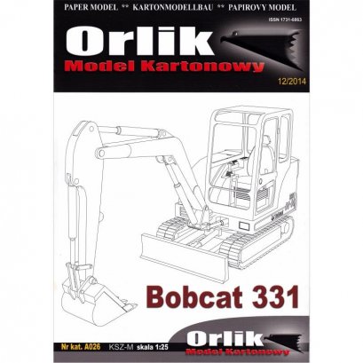 Koparka BOBCAT 331 - Orlik A026