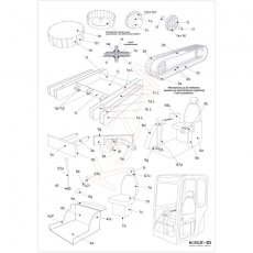 Koparka BOBCAT 331 - Orlik A026