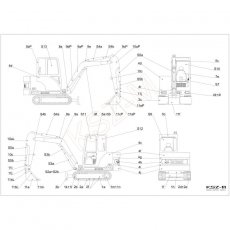 Koparka BOBCAT 331 - Orlik A026