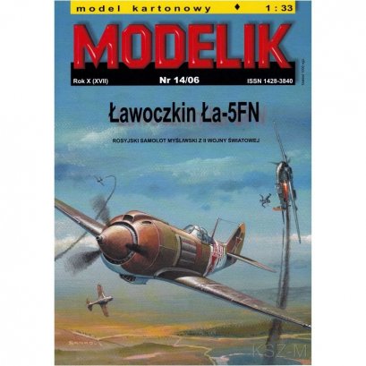 Ła-5 FN - samolot myśliwski - Modelik 14/06