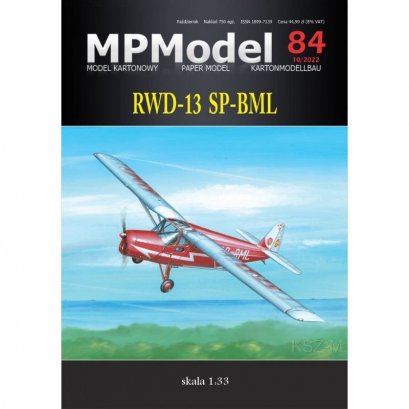 Samolot RWD-13 SP-BML - MPModel 84