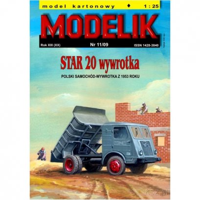 Star 20 polska wywrotka - Modelik 11/09