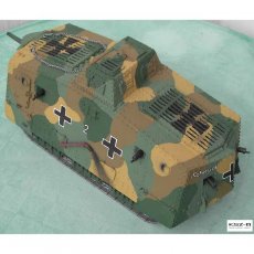 Niemiecki czołg A7V - Modelik 21/08